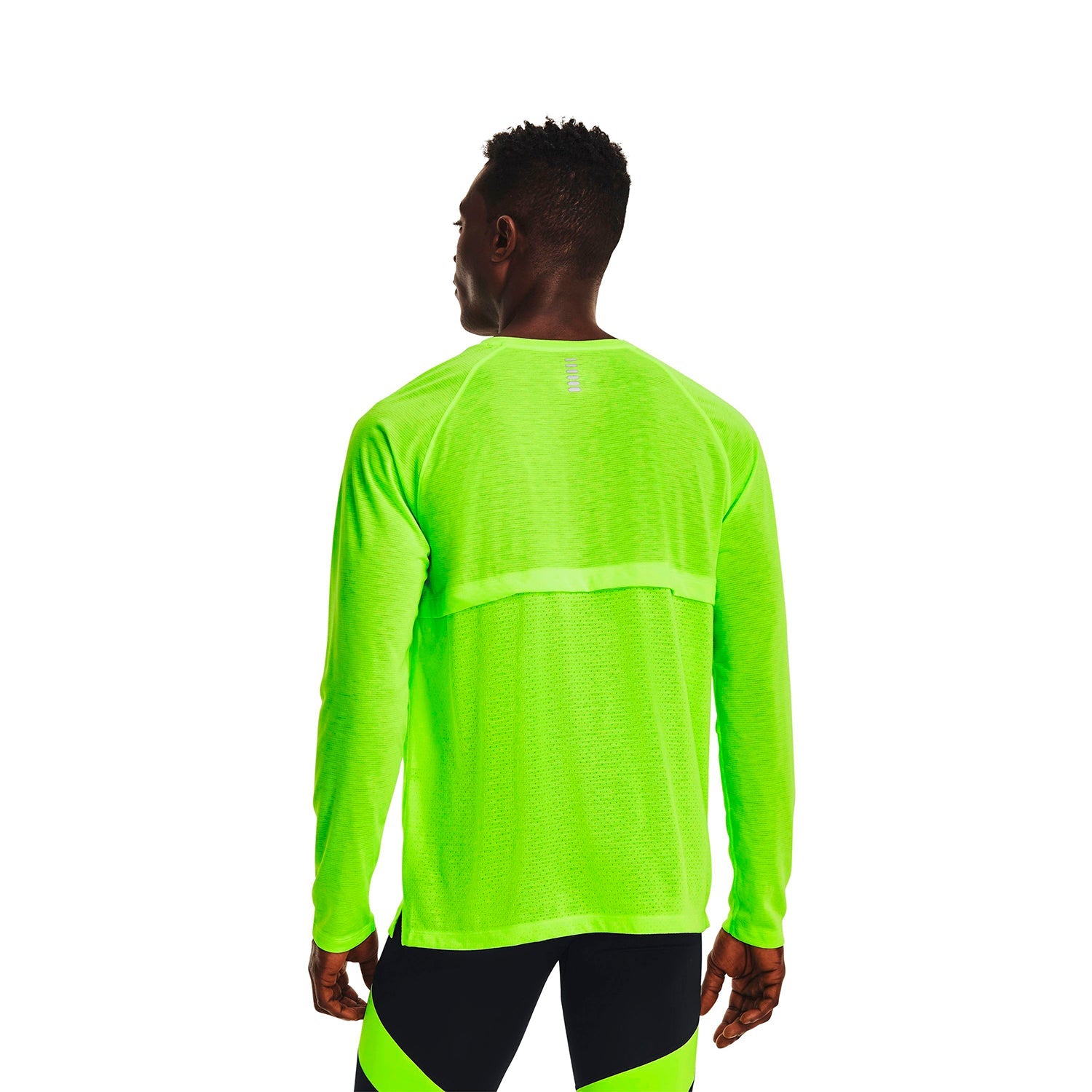 Polera Manga Corta UA Streaker Run para Hombre