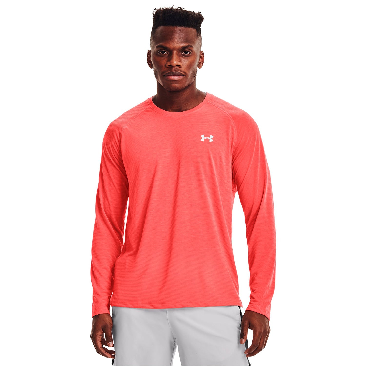 Polera Manga Corta UA Streaker Run para Hombre