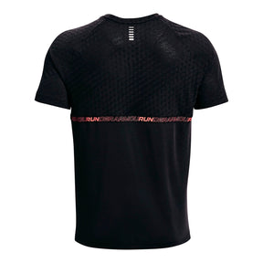 Polera Manga Corta UA Streaker Runclipse para Hombre