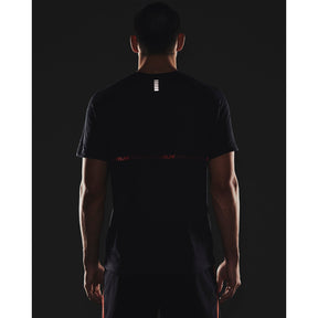 Polera Manga Corta UA Streaker Runclipse para Hombre