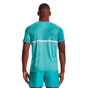 Polera Manga Corta UA Streaker Runclipse para Hombre