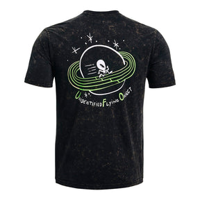 Polera Manga Corta UA RUN UR FACE OFF para Hombre