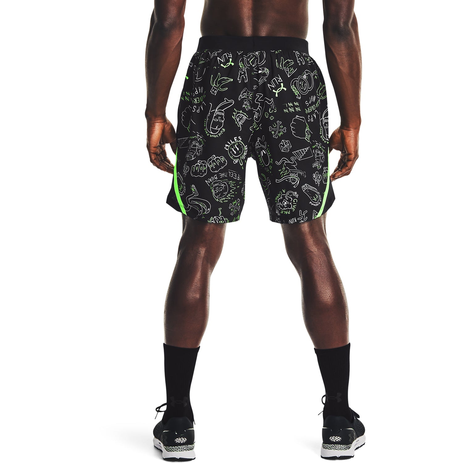 Shorts UA Launch 7 "Run Your Face Off para hombre