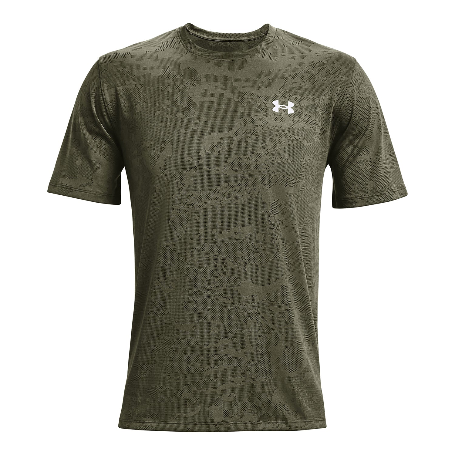 Polera Manga Corta UA Training Vent Camo para Hombre