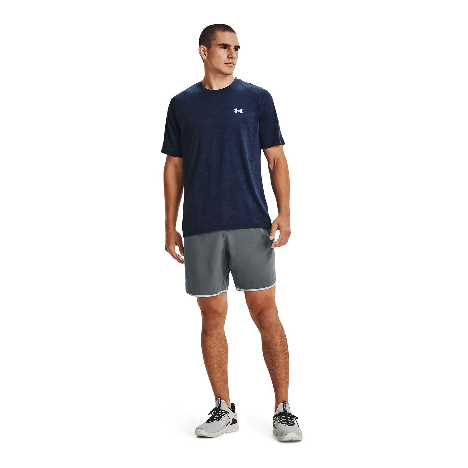 Polera Manga Corta UA Training Vent Camo para Hombre