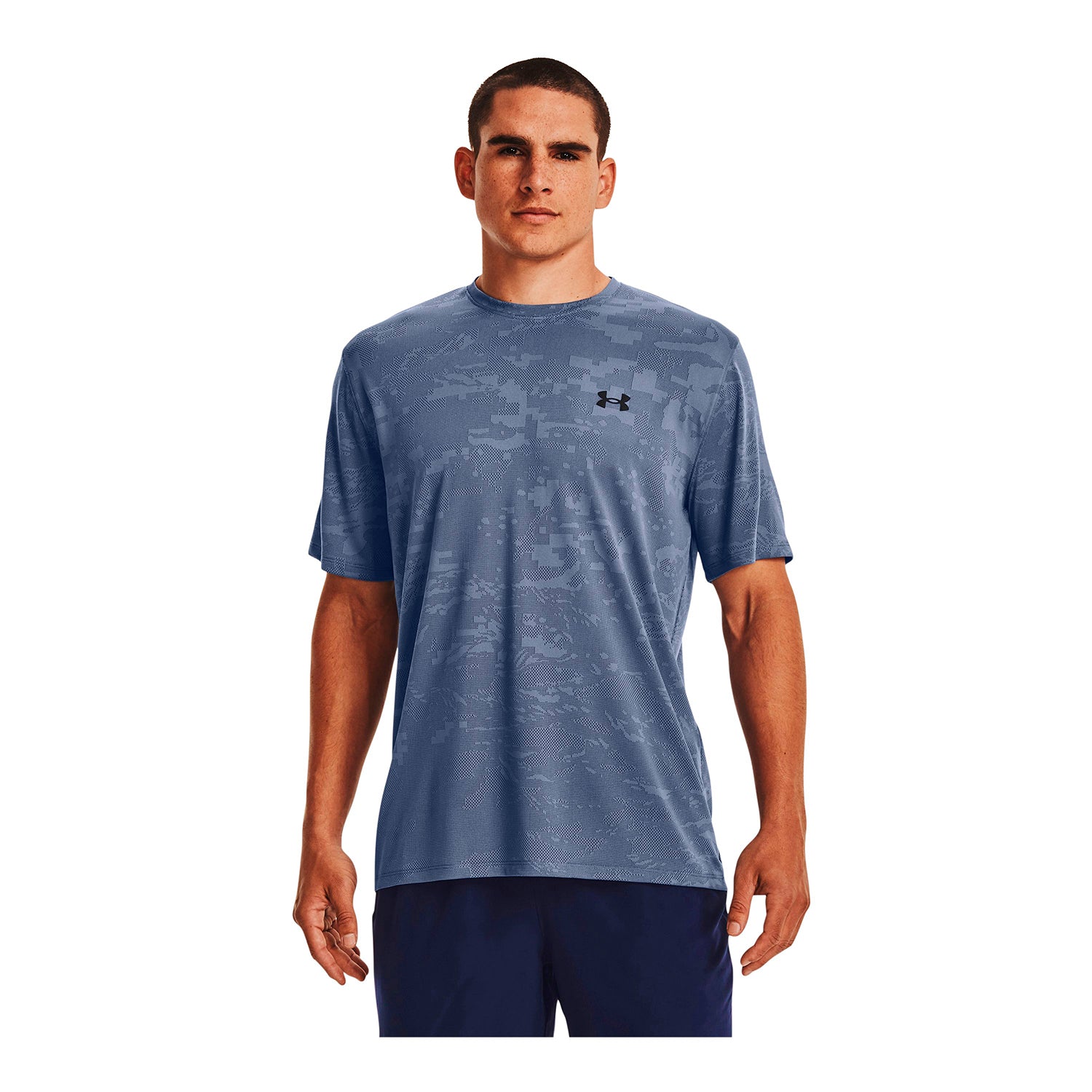 Polera Manga Corta UA Training Vent Camo para Hombre