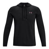 Polera Manga Larga Ua Rush 1/2 Zip Hood para Hombre