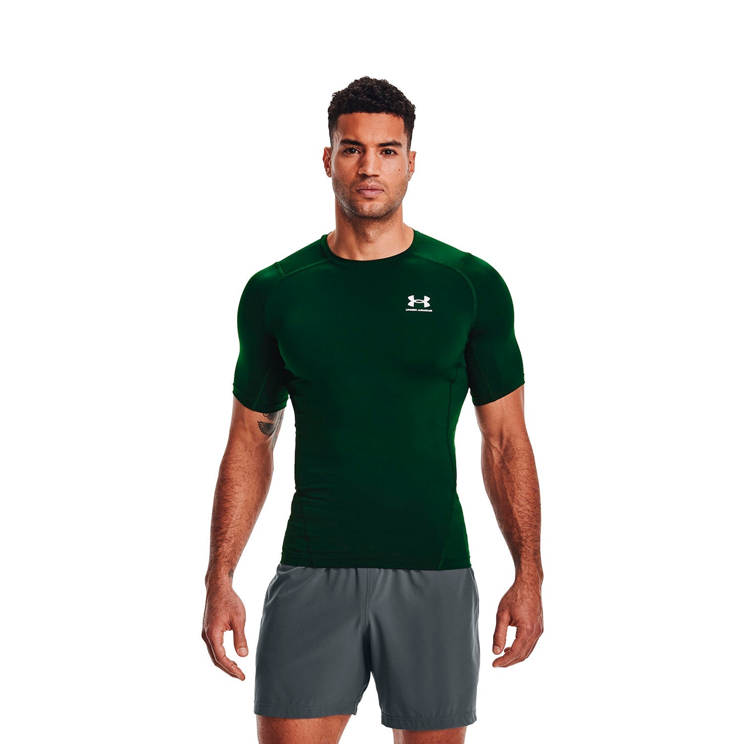 Polera manga corta HeatGear Under Armour para hombre