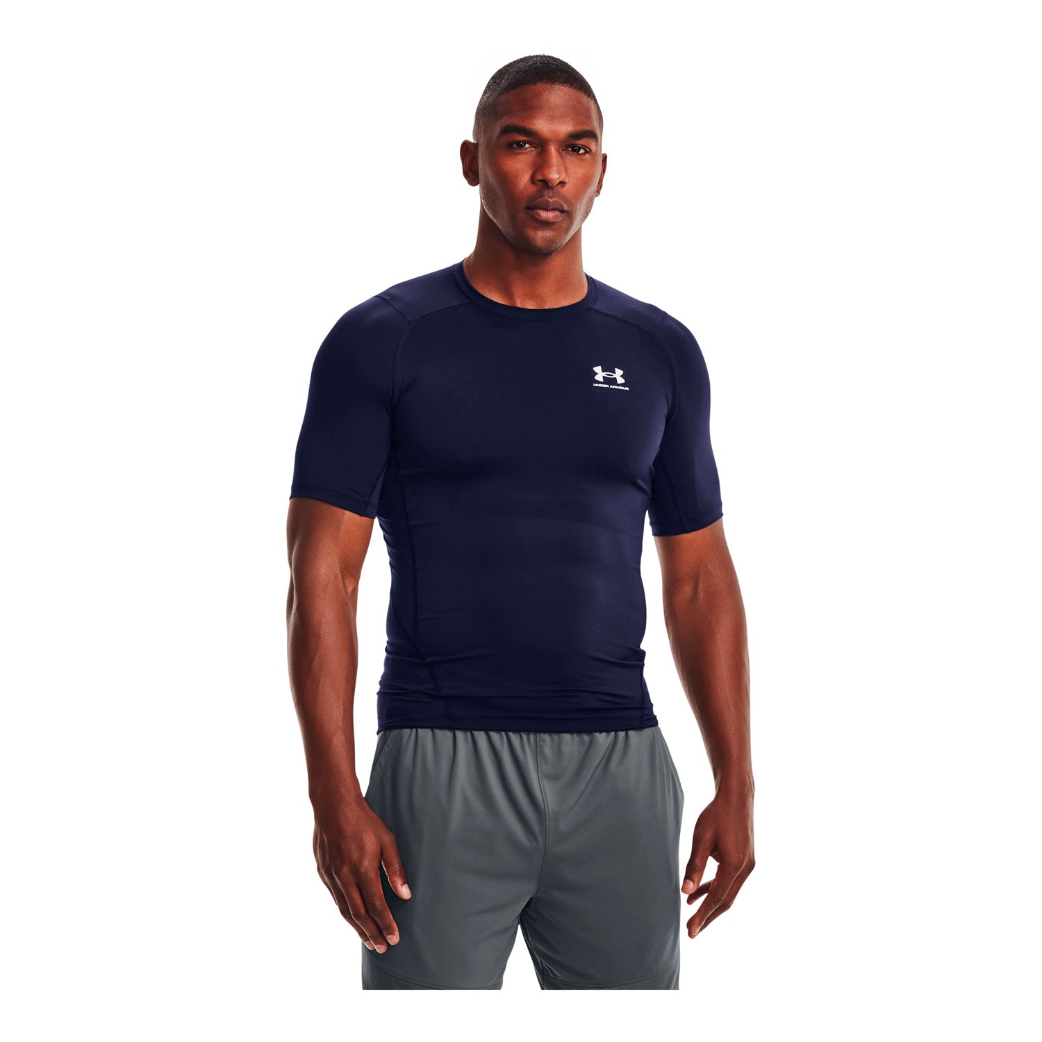 Polera manga corta HeatGear Under Armour para hombre
