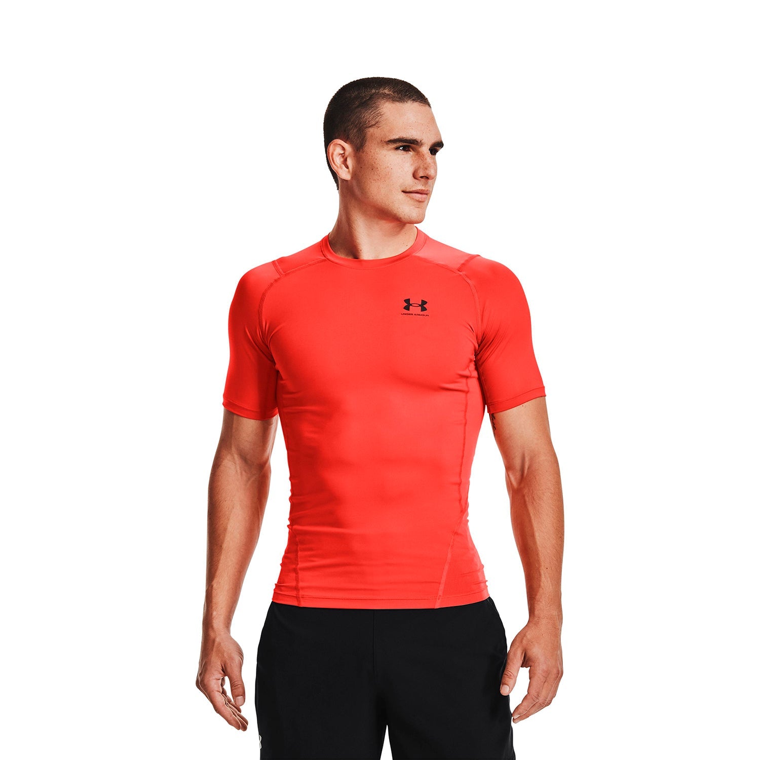 Polera manga corta HeatGear Under Armour para hombre