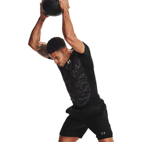 Polera manga corta HeatGear® Armour Camo para hombre