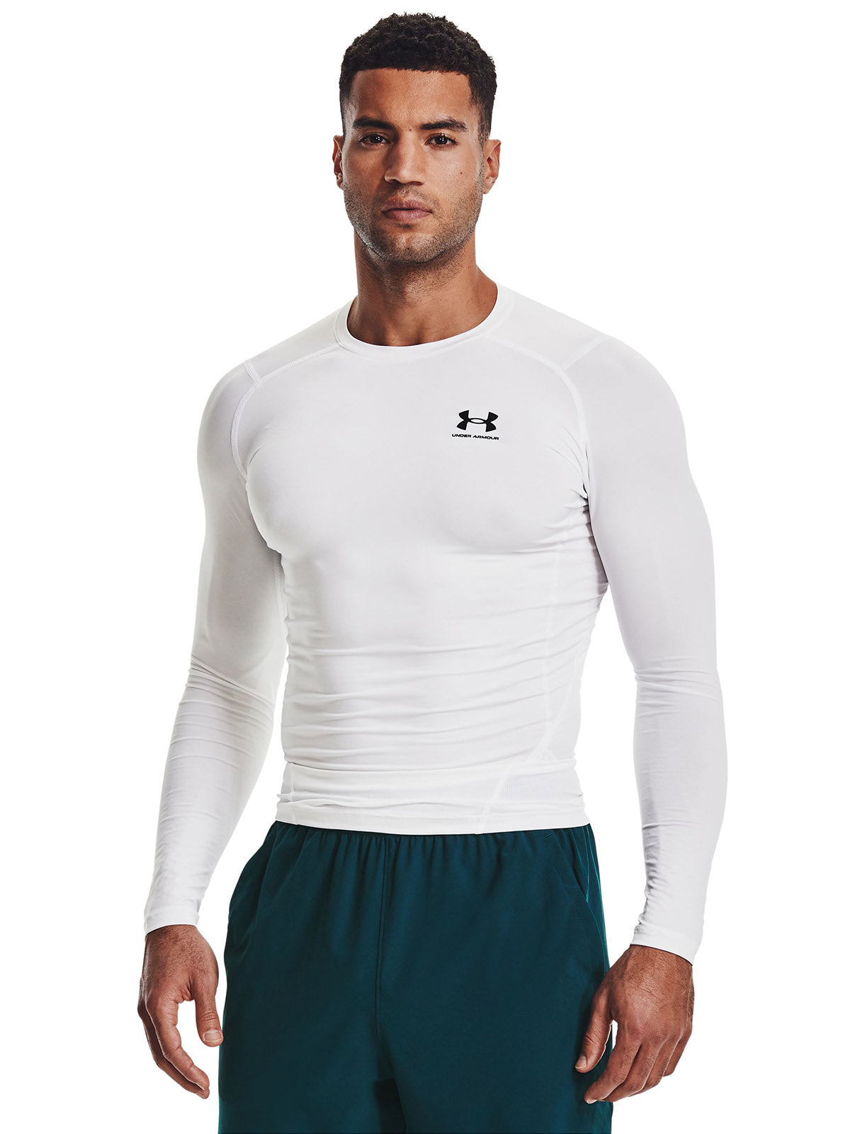 Polera manga larga HeatGear Under Armour para Hombre