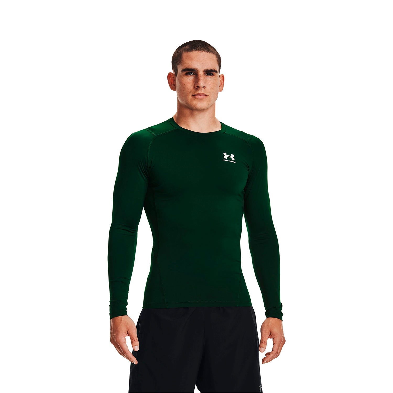 Polera manga larga HeatGear Under Armour para Hombre