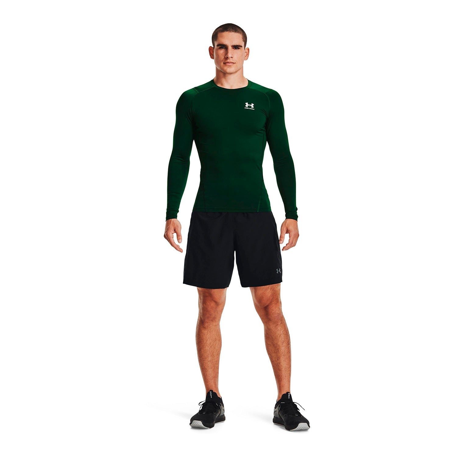 Polera manga larga HeatGear Under Armour para Hombre