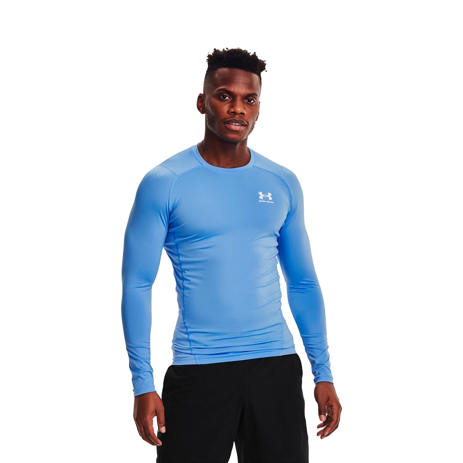 Polera manga larga HeatGear Under Armour para Hombre