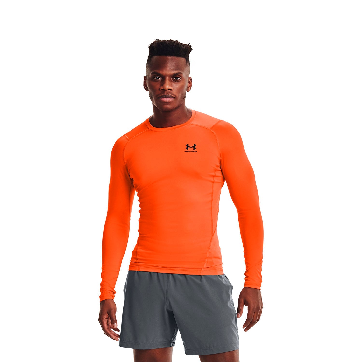Polera manga larga HeatGear Under Armour para Hombre