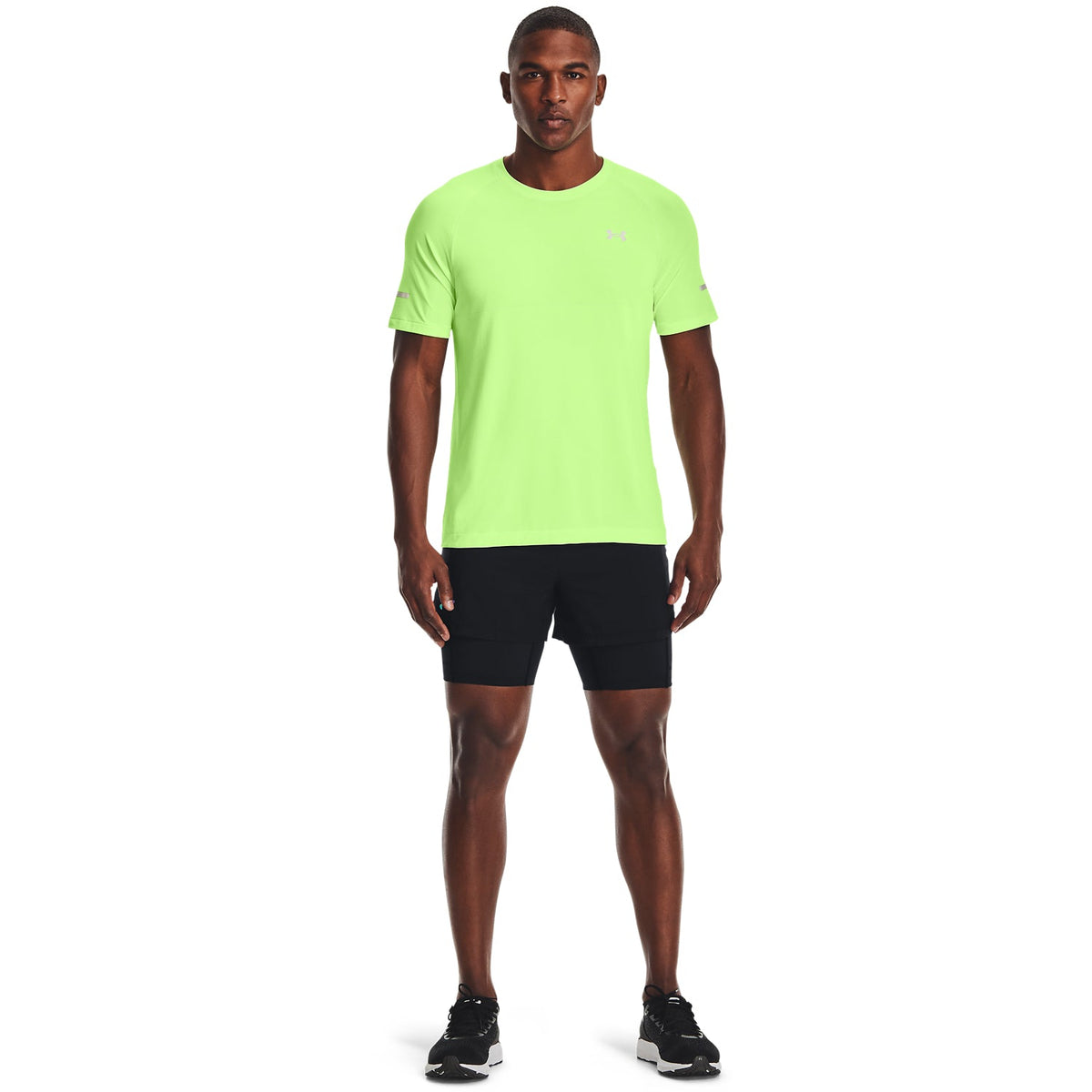 Shorts UA RUSH™ Run 2-in-1 para hombre