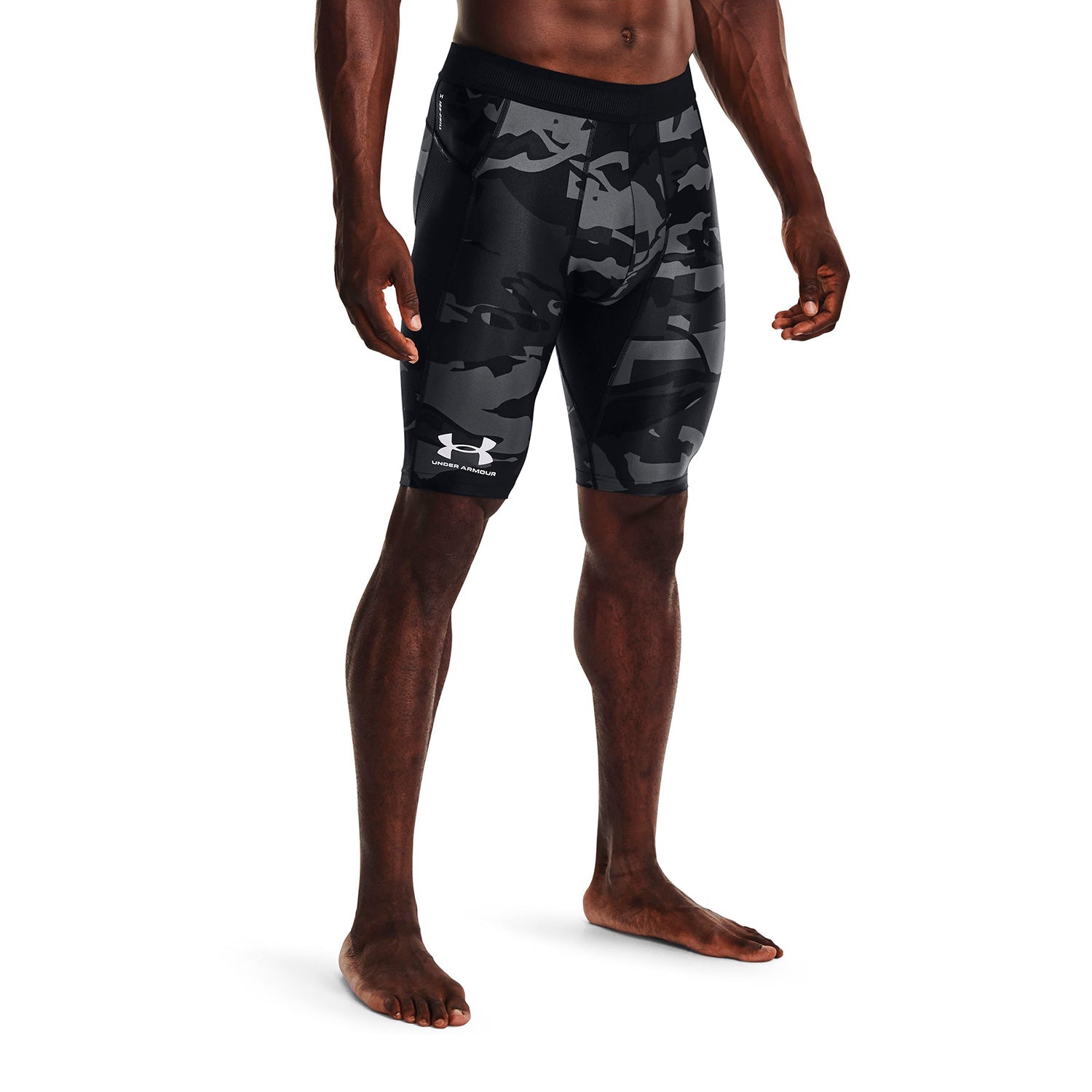 Shorts UA Iso-Chill Compression Print Long para hombre