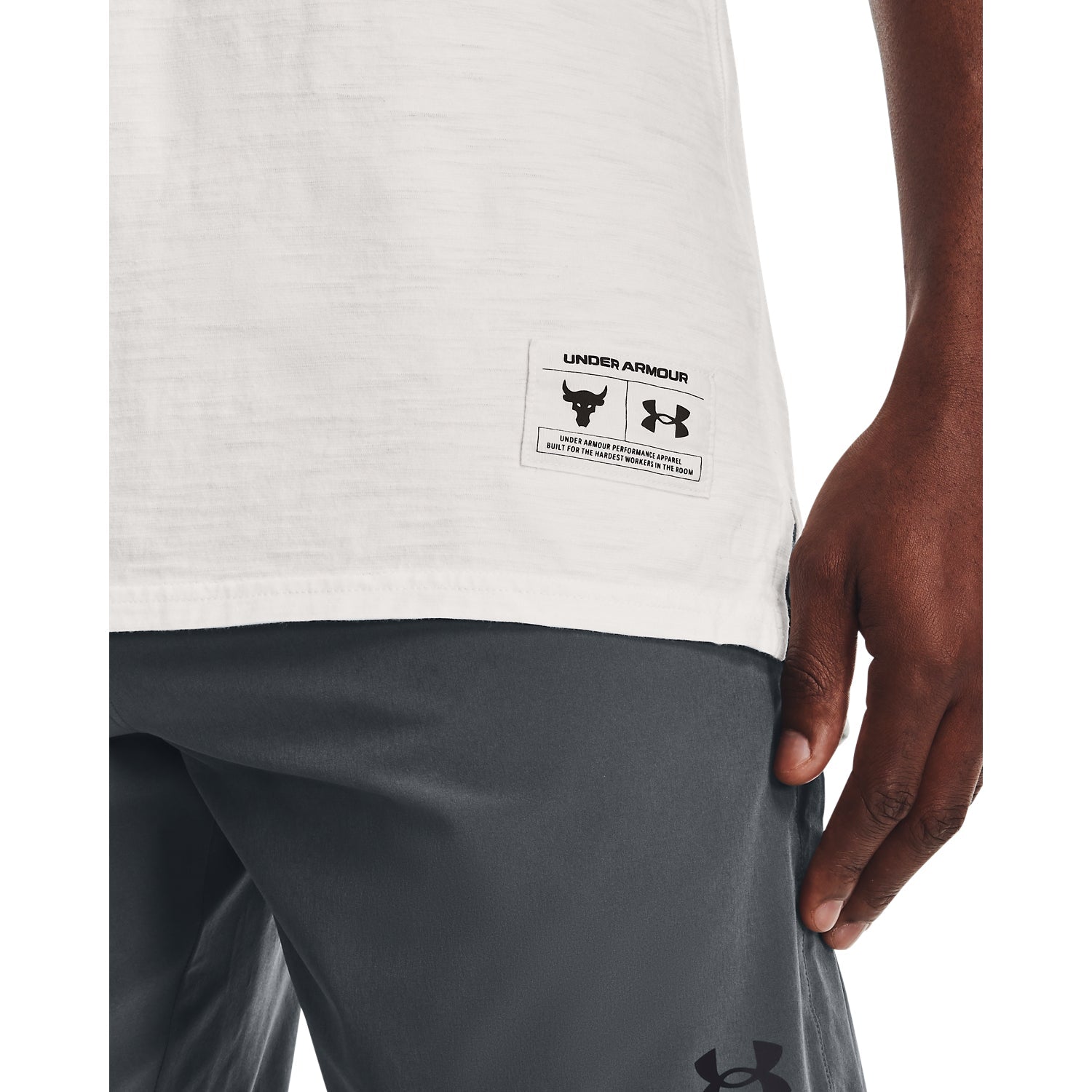 Polera sin mangas Project Rock Charged Cotton® para Hombre