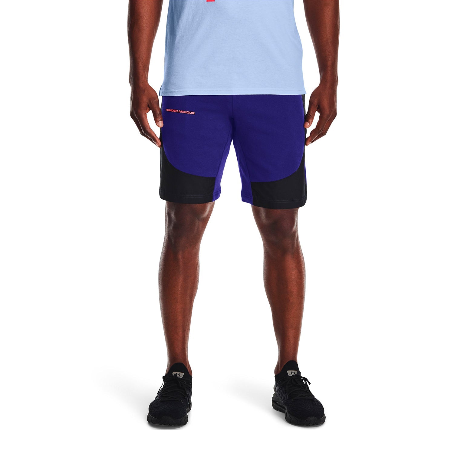 Shorts UA Rival Terry AMP para Hombre