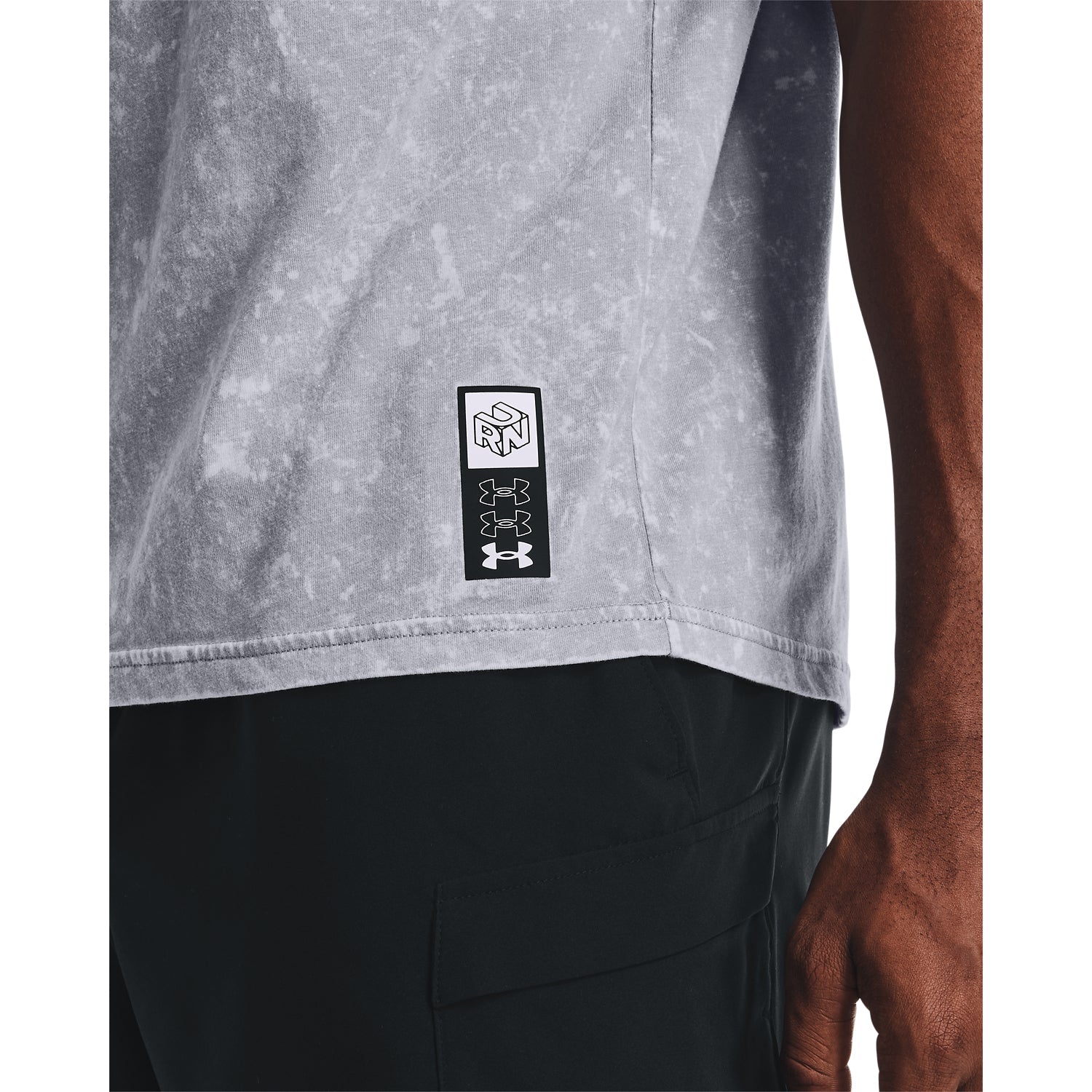 Polera Manga Corta Ua Run Anywhere Ss-G para Hombre