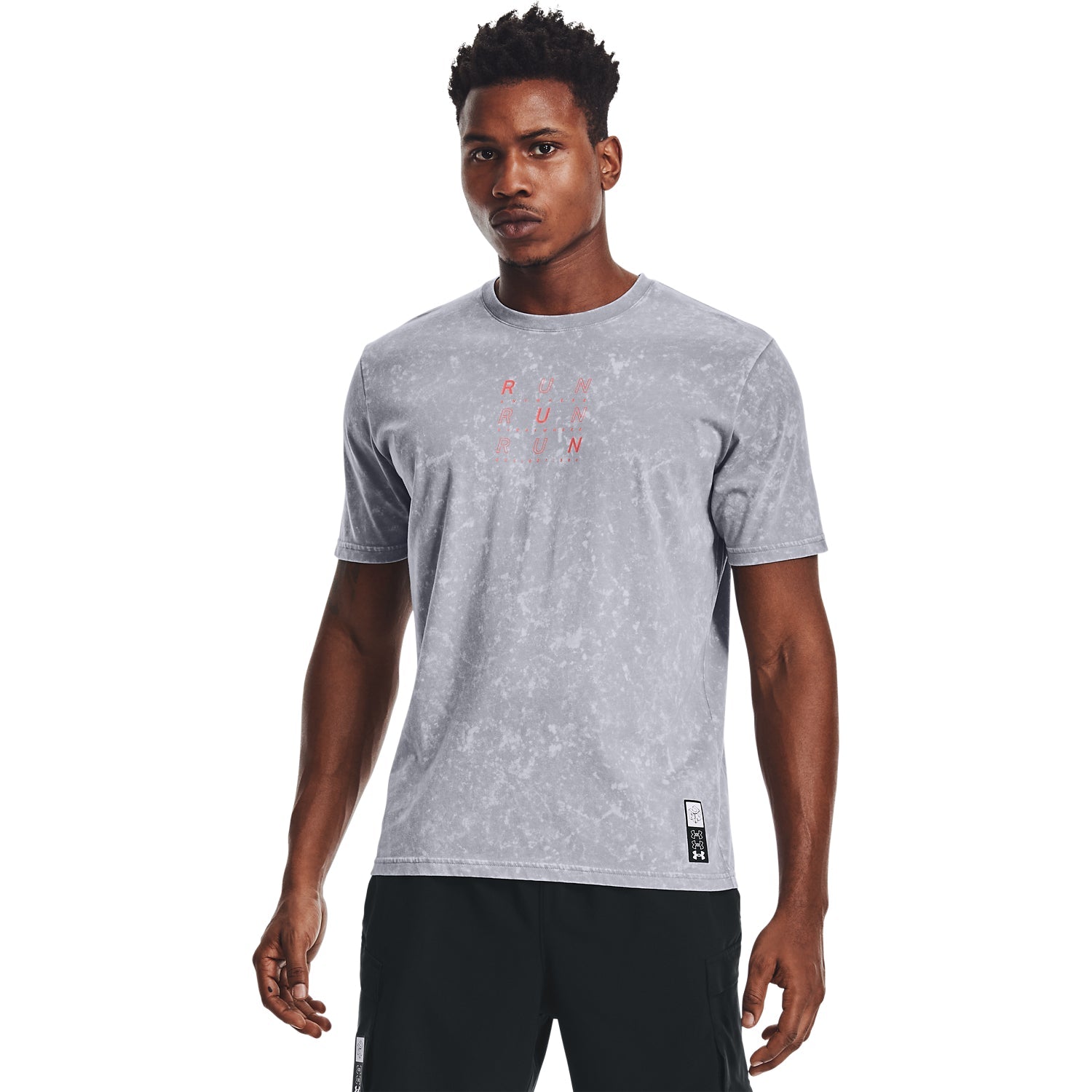 Polera Manga Corta Ua Run Anywhere Ss-G para Hombre