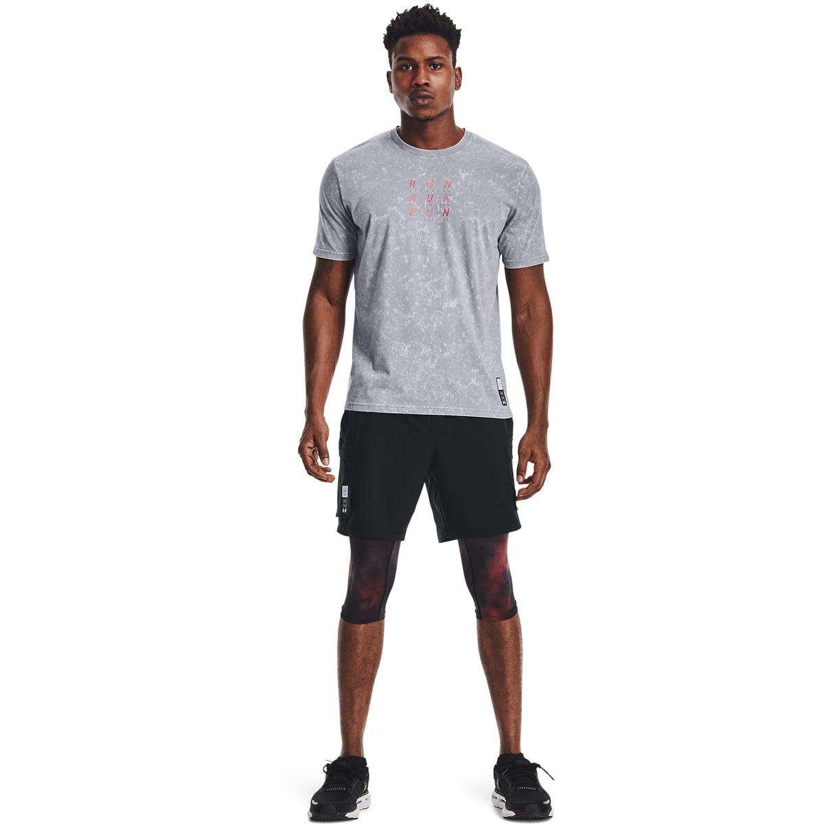 Polera Manga Corta Ua Run Anywhere Ss-G para Hombre