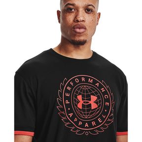 Polera Manga Corta UA Crest para Hombre