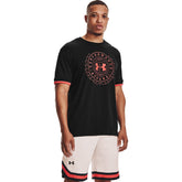 Polera Manga Corta UA Crest para Hombre