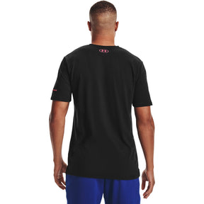 Polera manga cortaUA Vertical Wordmark para Hombre