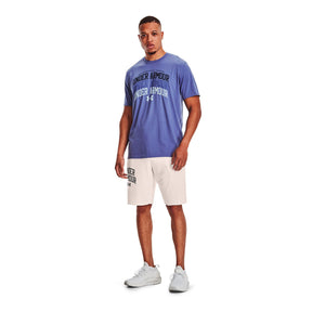 Polera manga corta UA Multi Color Collegiate para hombre