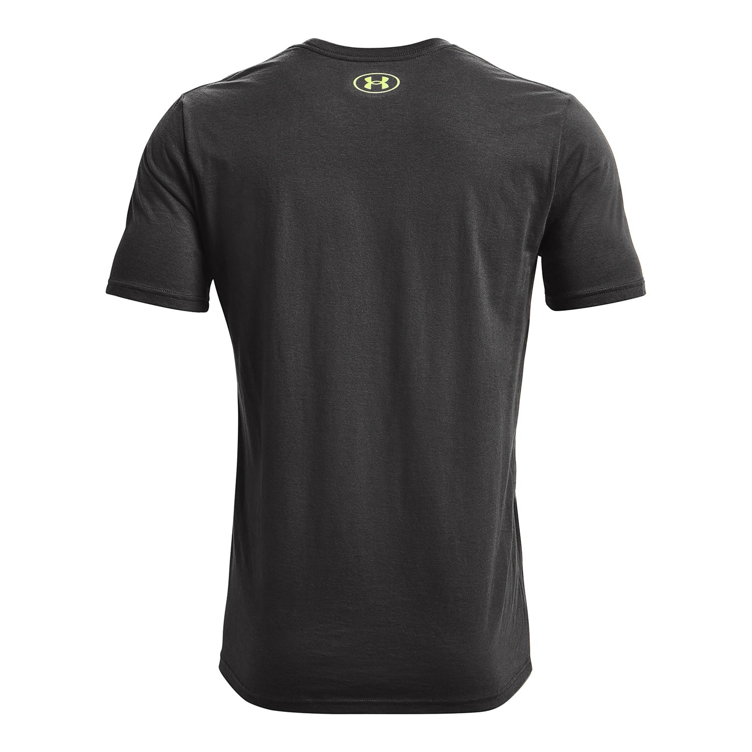 Polera manga corta UA Number Script para hombre