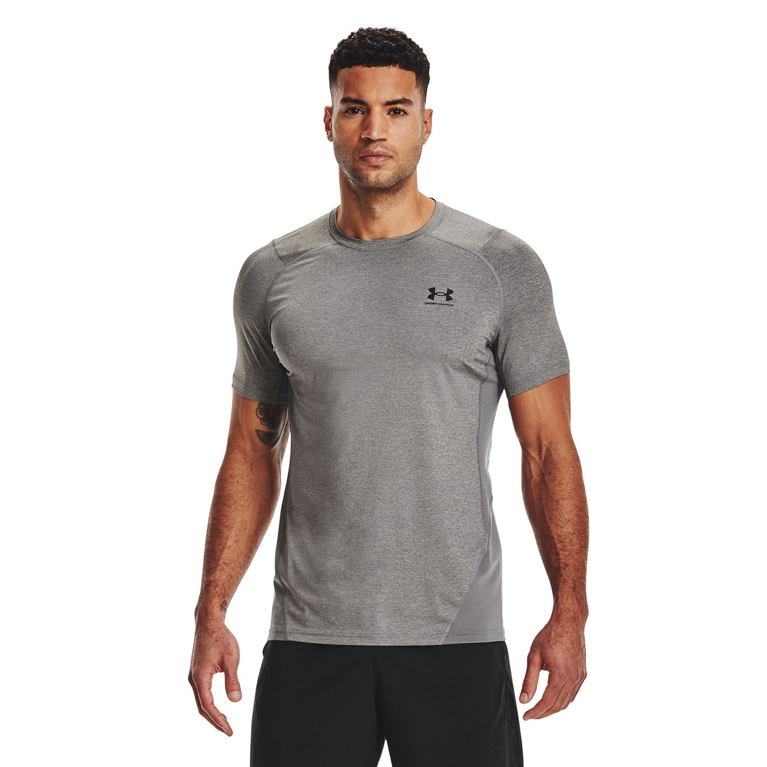 Polera manga corta HeatGear® Armour Fitted para Hombre