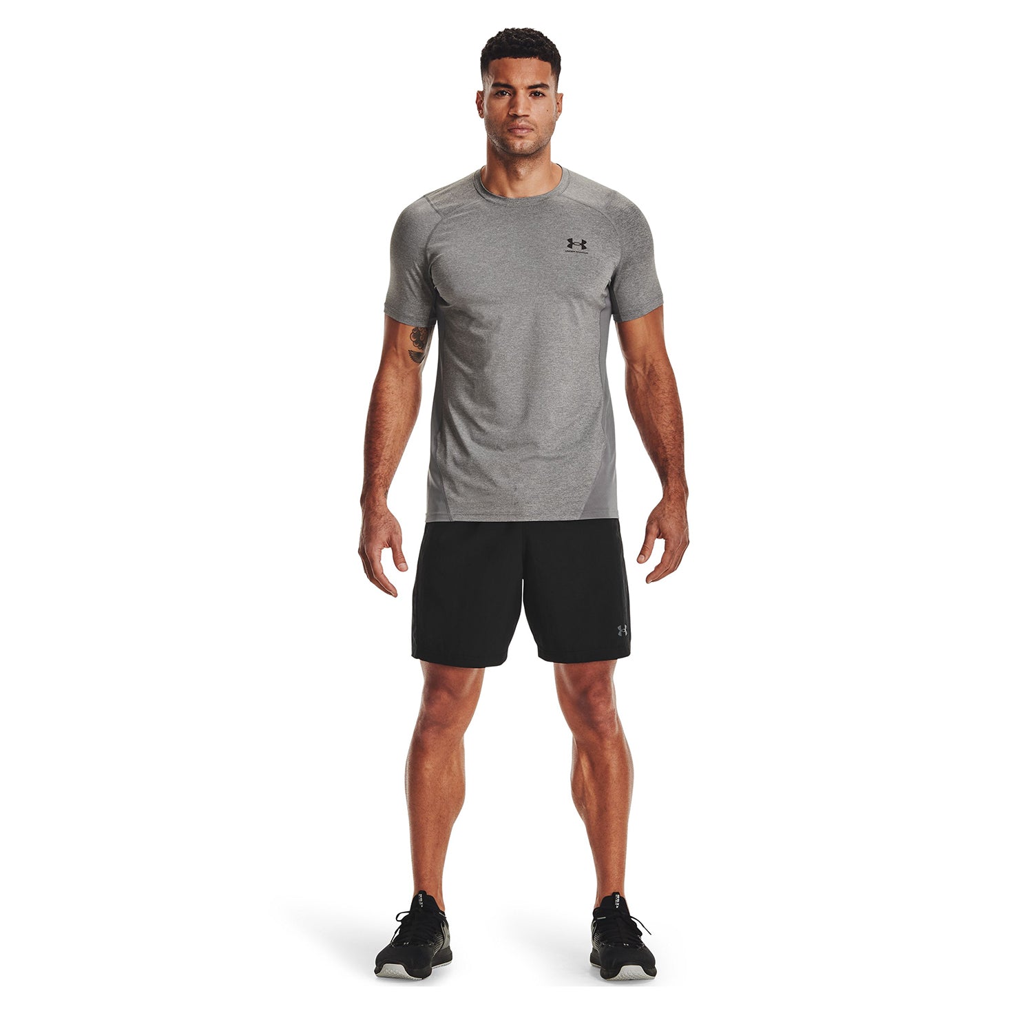 Polera manga corta HeatGear® Armour Fitted para Hombre