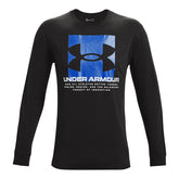 Polera manga larga UA Boxed Script para Hombre
