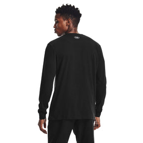 Polera manga larga UA Boxed Script para Hombre