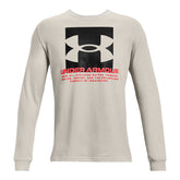 Polera manga larga UA Boxed Script para Hombre