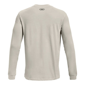 Polera manga larga UA Boxed Script para Hombre