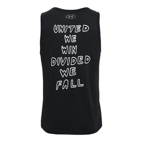 Polera Sin Mangas Ua Pride Tank-Blk para Hombre