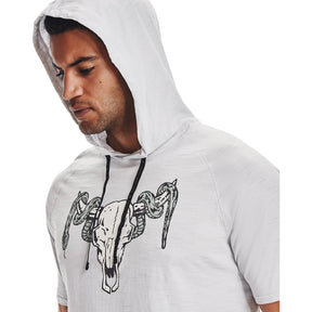 Poleron manga corta Project Rock Charged Cotton® para hombre