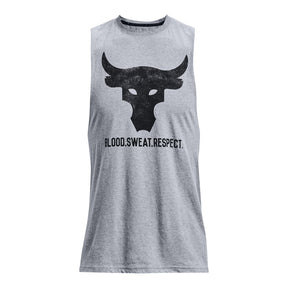 Polera Sin Mangas Ua Project Rock Brahma B para Hombre