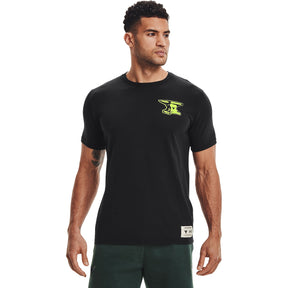 Polera Manga Corta Ua Project Rock Wrecking para Hombre