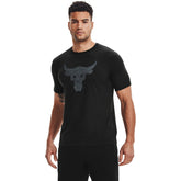 Polera Manga Corta Ua Project Rock Brahma B para Hombre