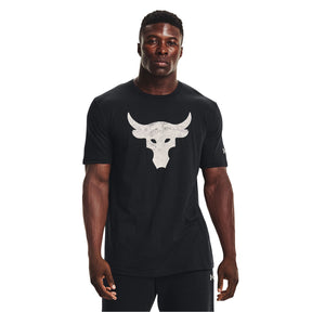 Polera Manga Corta Ua Project Rock Brahma B para Hombre