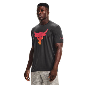 Polera Manga Corta Ua Project Rock Brahma B para Hombre