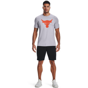 Polera Manga Corta Ua Project Rock Brahma B para Hombre