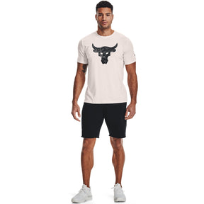 Polera Manga Corta Ua Project Rock Brahma B para Hombre
