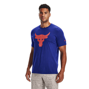 Polera Manga Corta Ua Project Rock Brahma B para Hombre