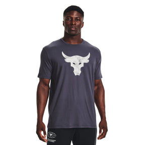 Polera Manga Corta Ua Project Rock Brahma B para Hombre