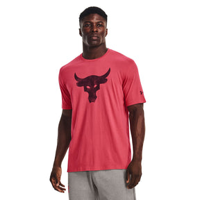 Polera Manga Corta Ua Project Rock Brahma B para Hombre